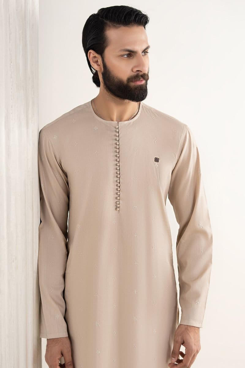 Embroidered Abalone Kurta thumbnail