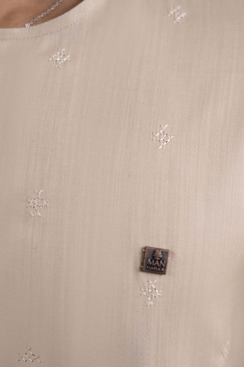 Embroidered Abalone Kurta thumbnail