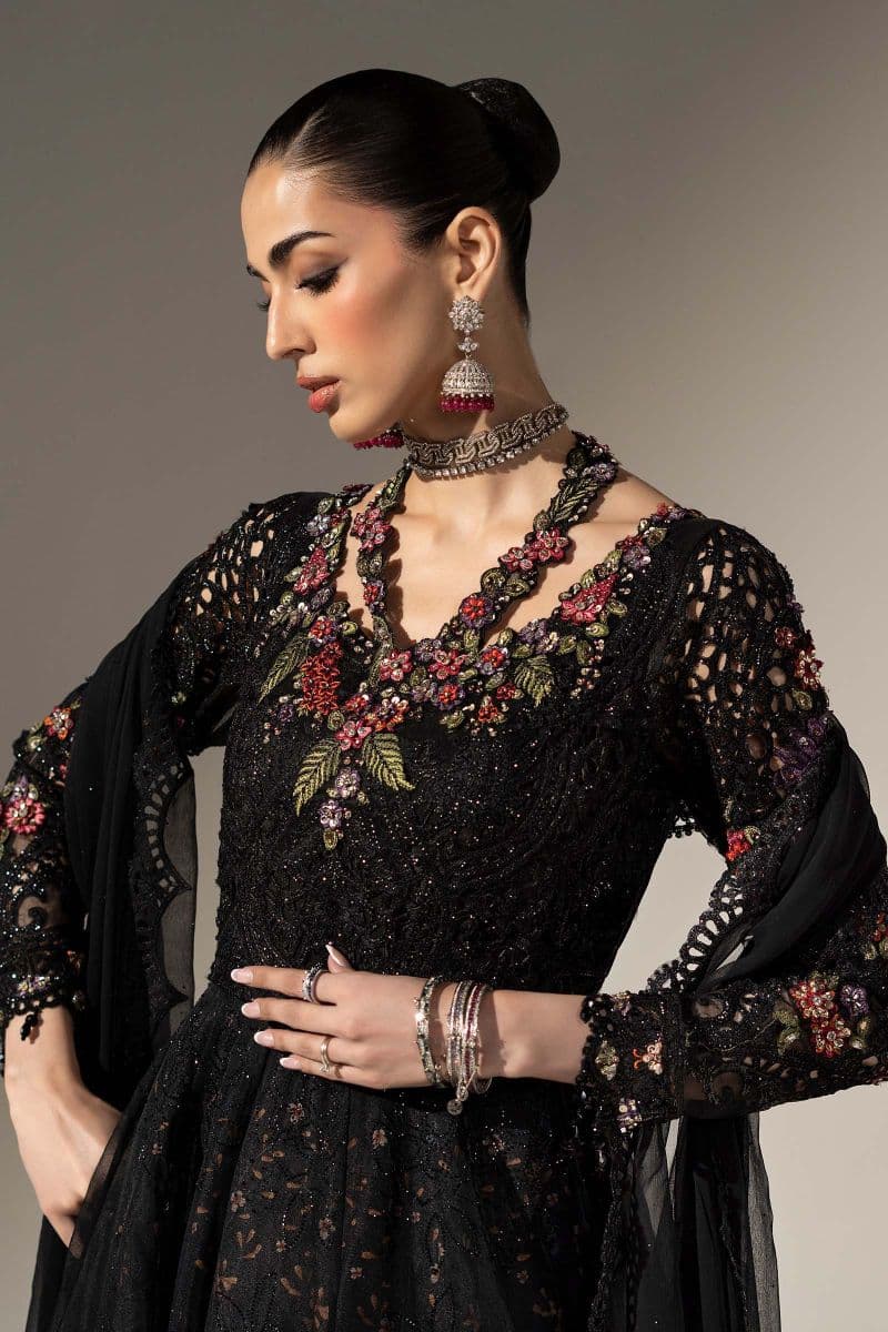 3 Piece Embroidered Organza Suit thumbnail