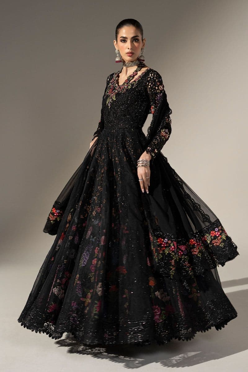 3 Piece Embroidered Organza Suit thumbnail
