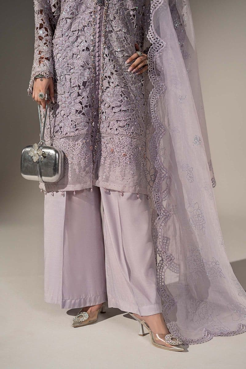 3 Piece Embroidered Organza Suit thumbnail