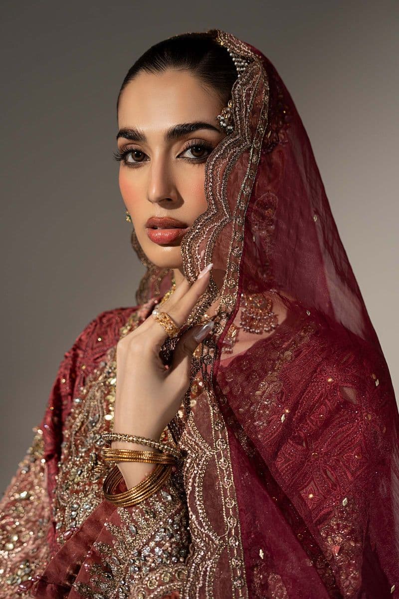 3 Piece Embroidered Organza Suit thumbnail