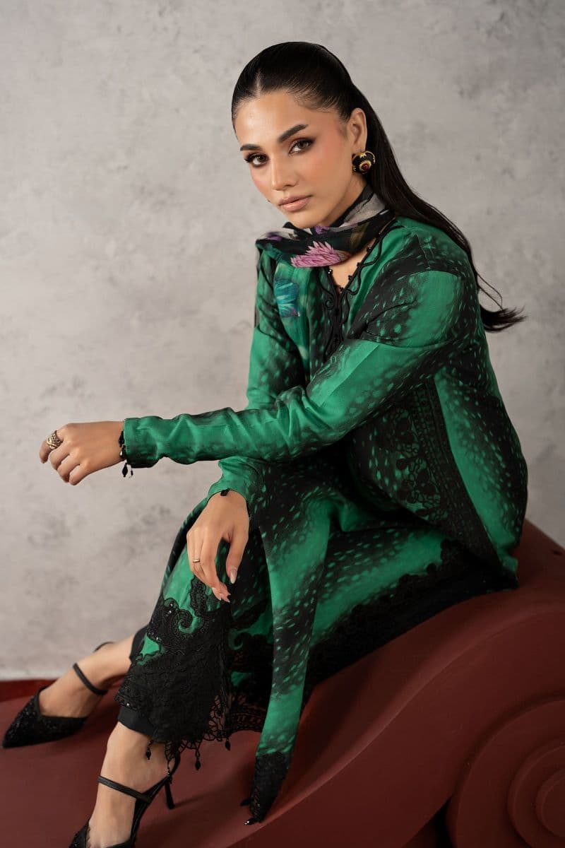 3 Piece Embroidered Linen Suit thumbnail