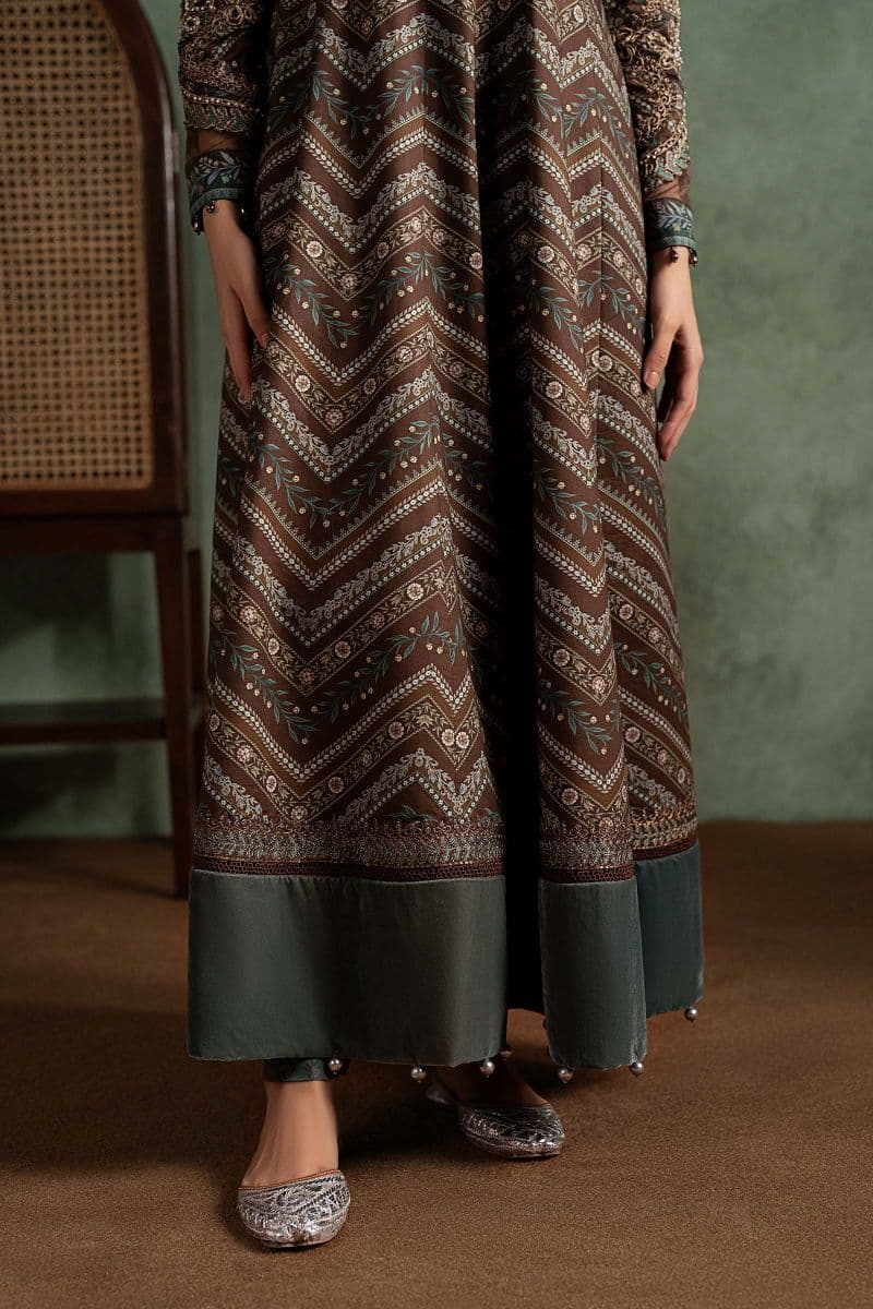 3 Piece Embroidered Cambric Suit thumbnail