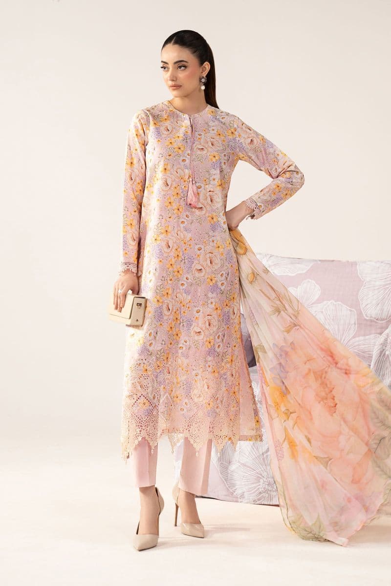 3 Piece Embroidered Lawn Suit thumbnail