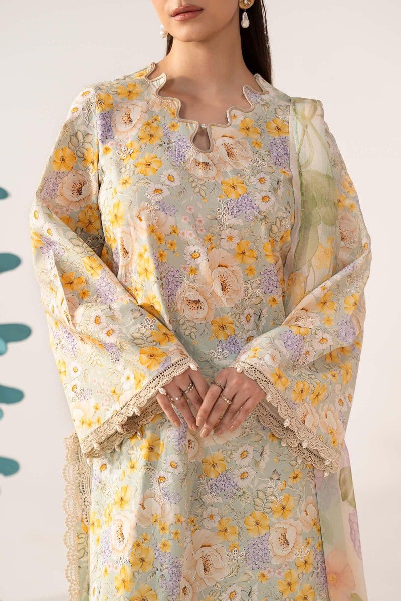 3 Piece Embroidered Lawn Suit thumbnail