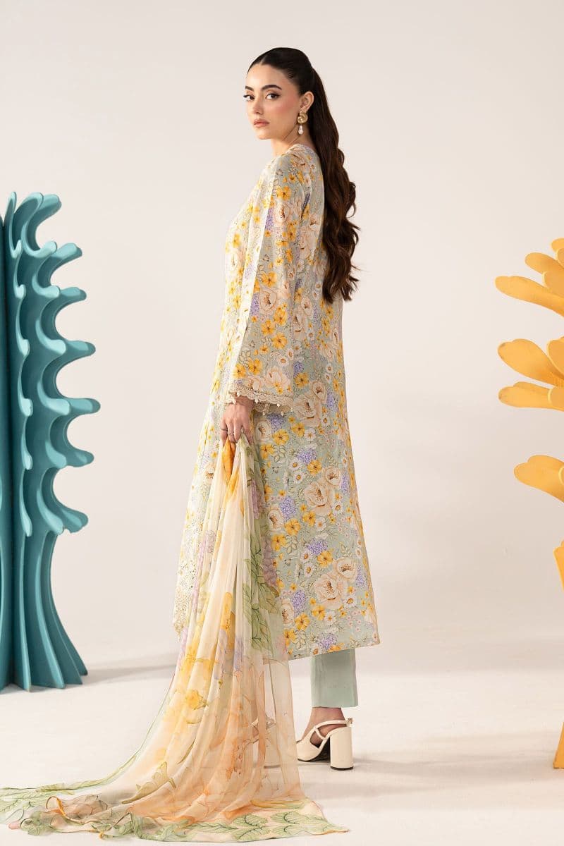 3 Piece Embroidered Lawn Suit thumbnail