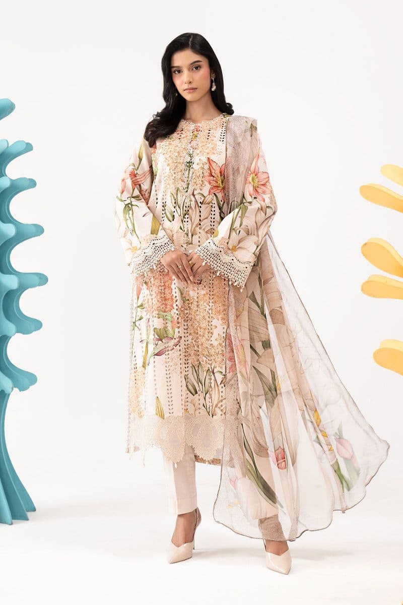 3 Piece Embroidered Lawn Suit thumbnail