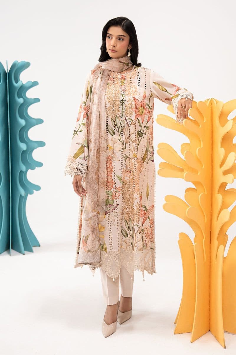 3 Piece Embroidered Lawn Suit thumbnail