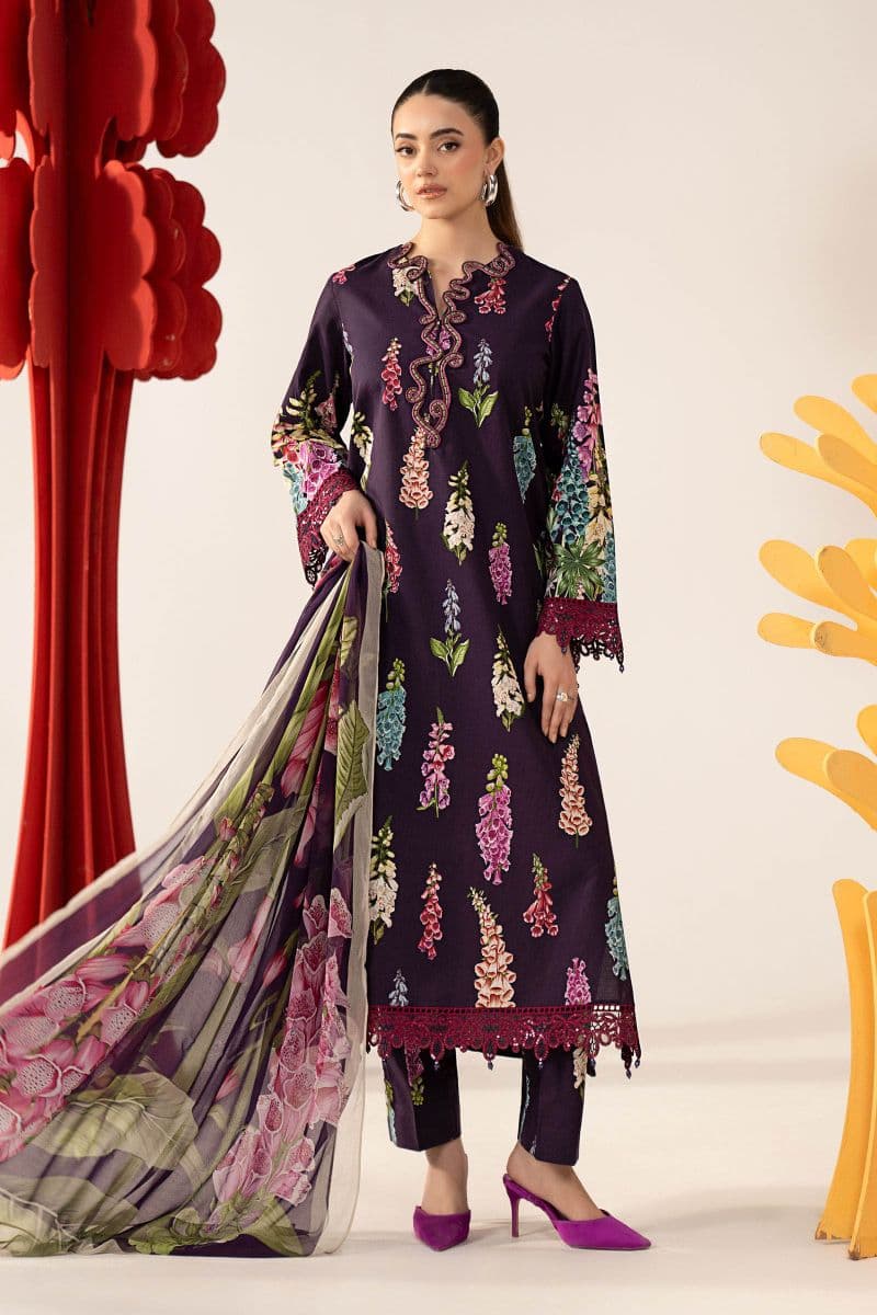 3 Piece Embroidered Lawn Suit thumbnail