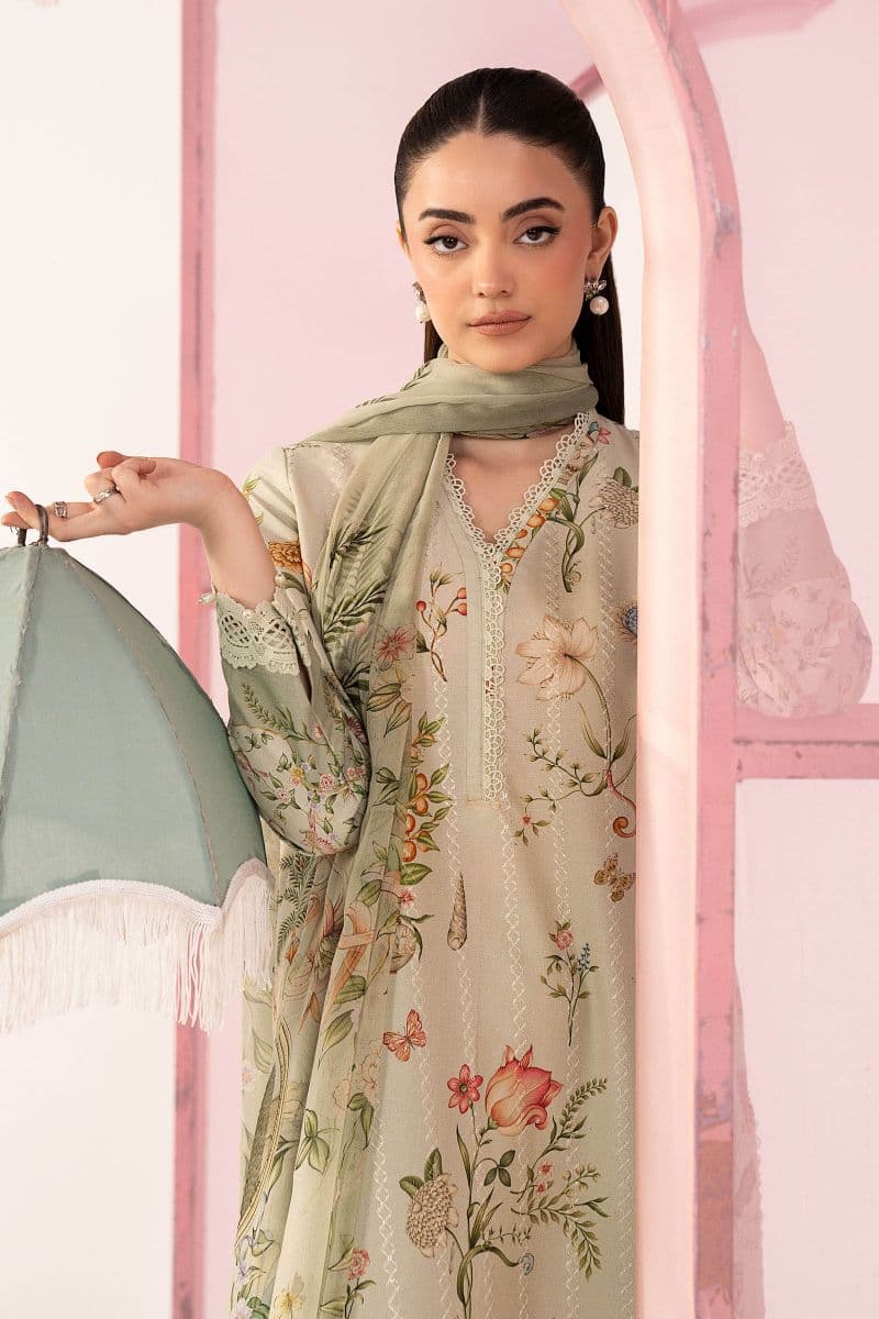 3 Piece Embroidered Lawn Suit thumbnail