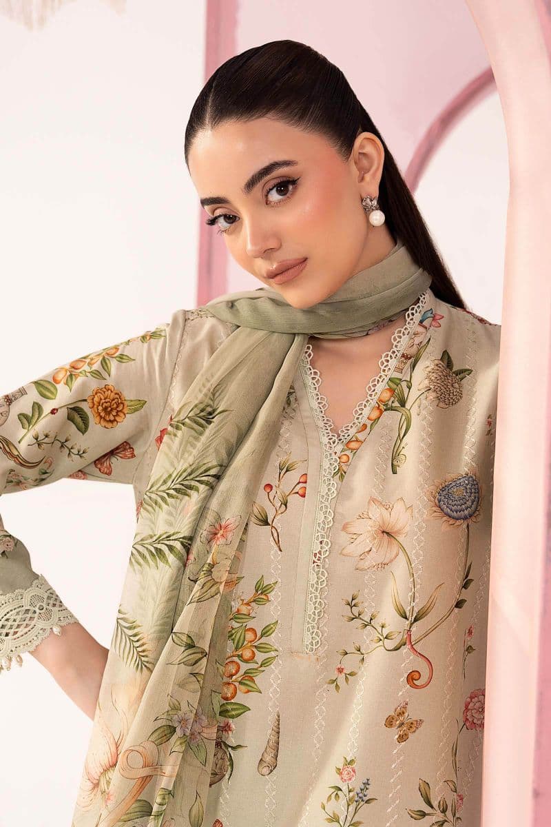3 Piece Embroidered Lawn Suit thumbnail