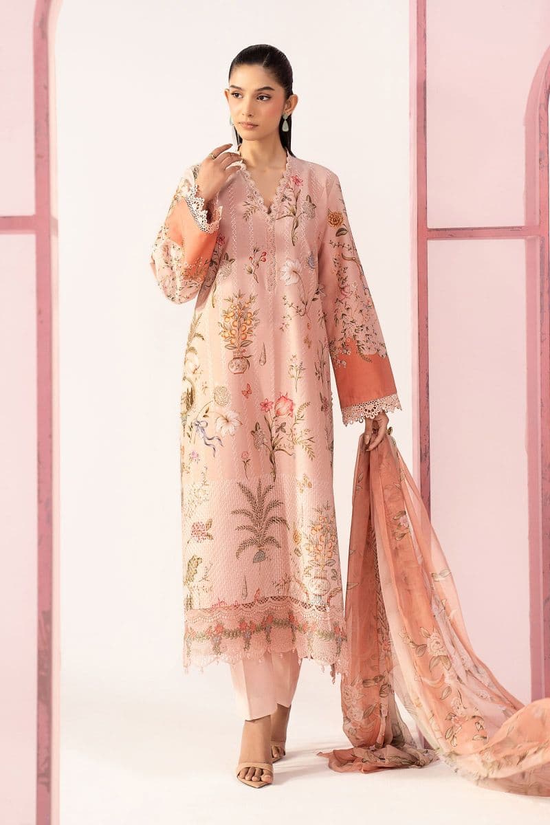 3 Piece Embroidered Lawn Suit thumbnail