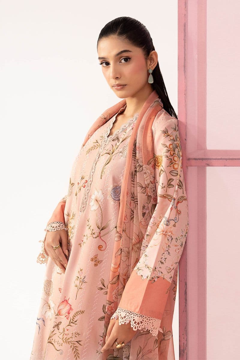 3 Piece Embroidered Lawn Suit thumbnail