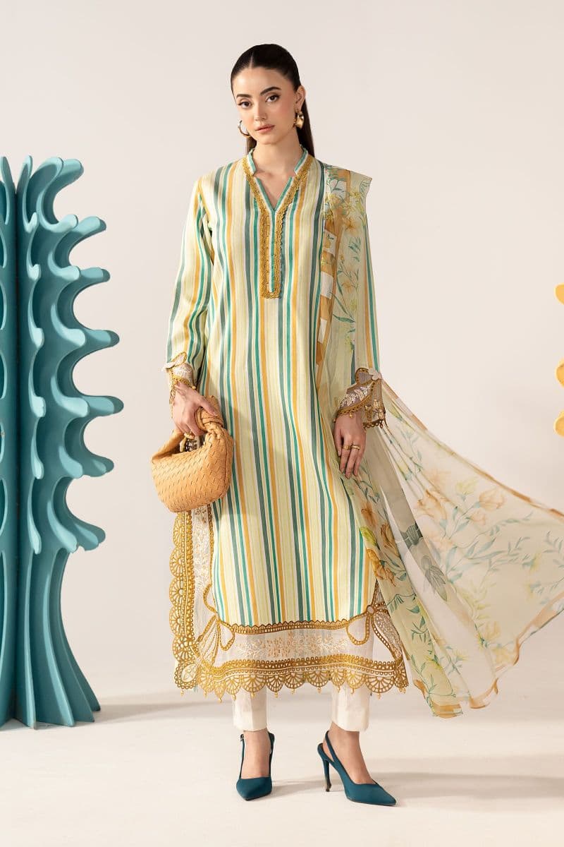 3 Piece Embroidered Jacquard Suit thumbnail