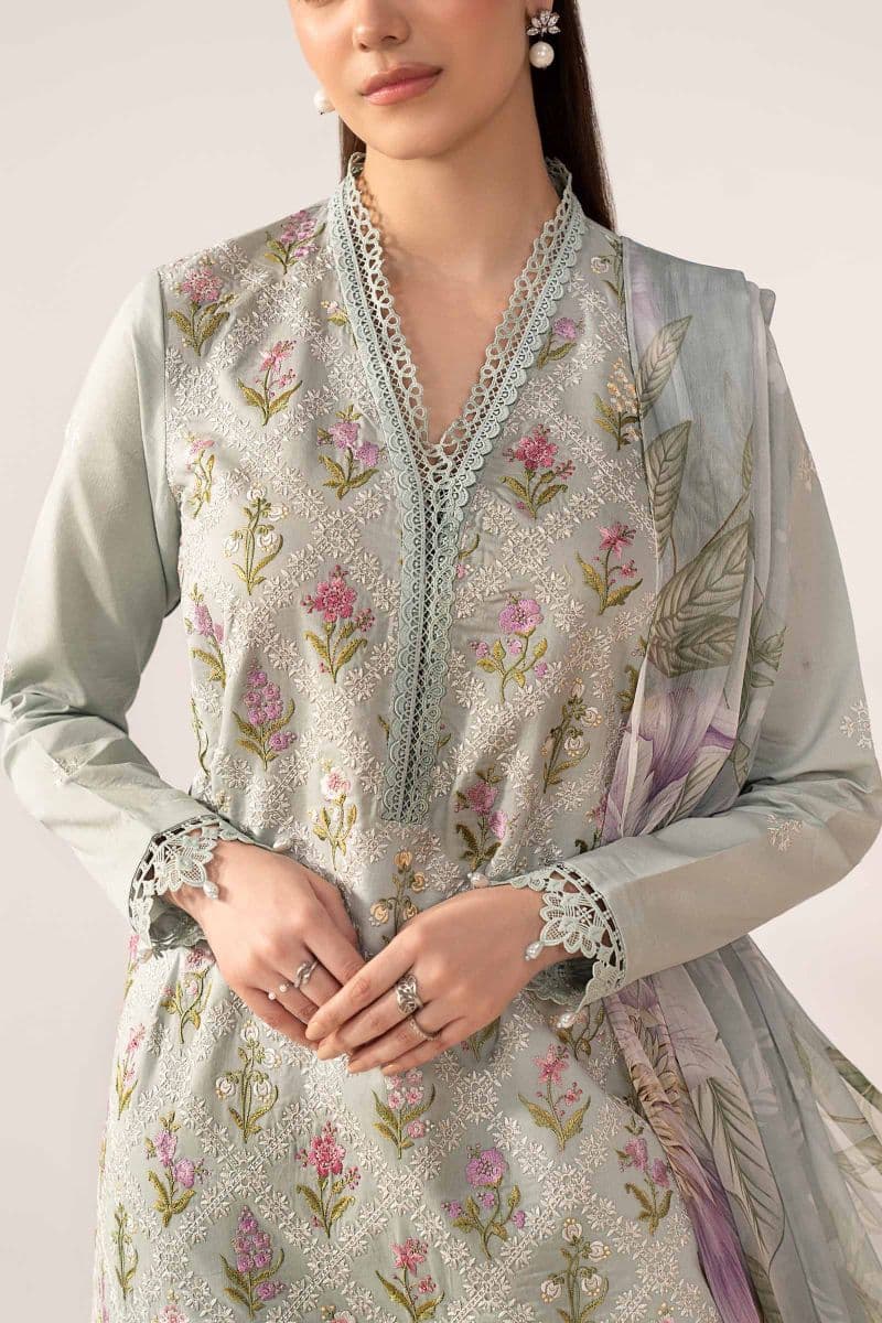 3 Piece Embroidered Lawn Suit thumbnail
