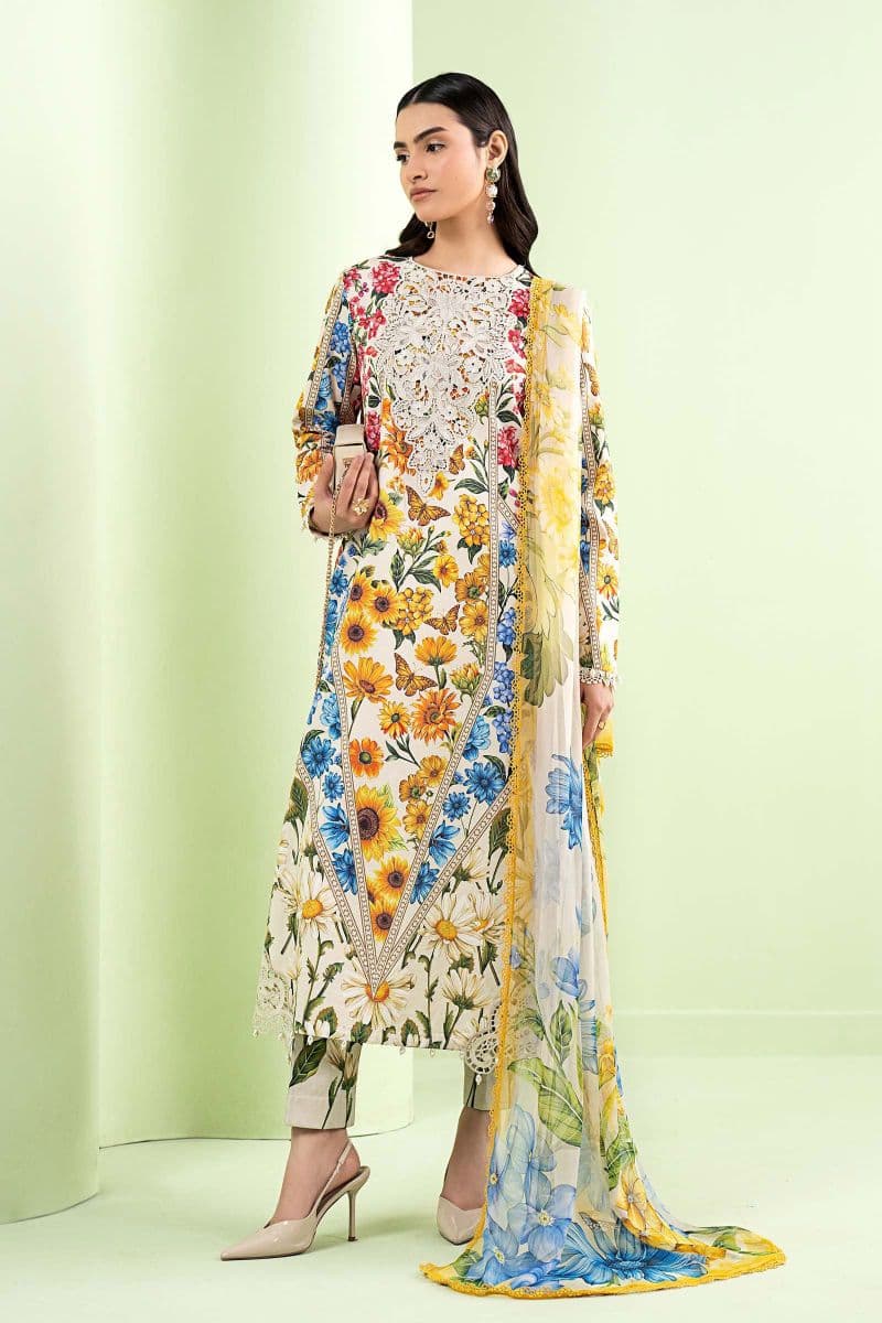 3 Piece Embroidered Lawn Suit thumbnail