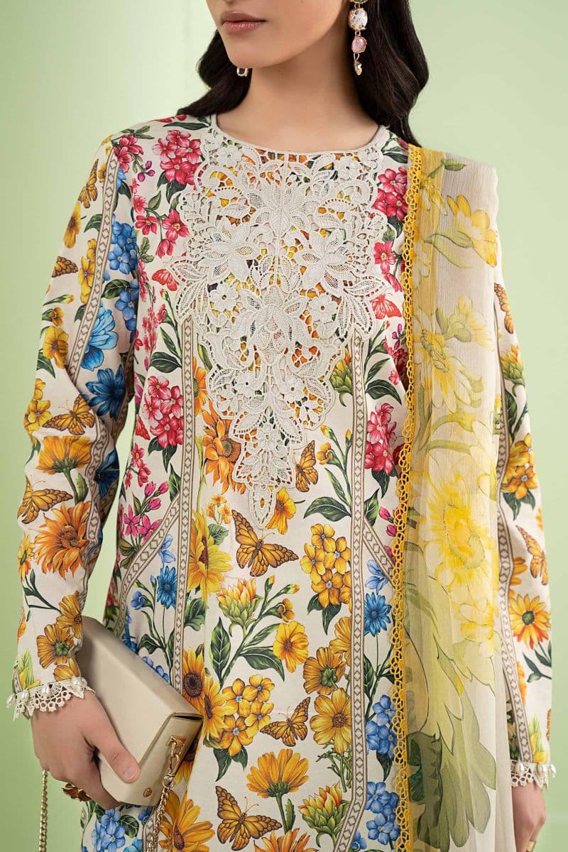 3 Piece Embroidered Lawn Suit thumbnail