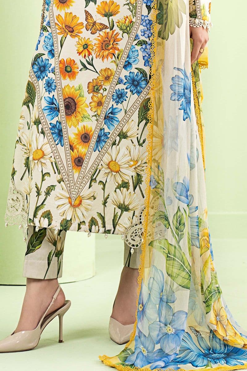 3 Piece Embroidered Lawn Suit thumbnail
