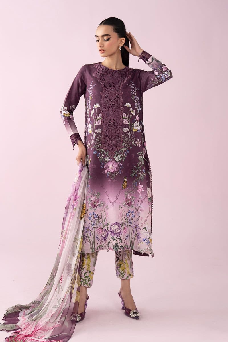 3 Piece Embroidered Lawn Suit thumbnail