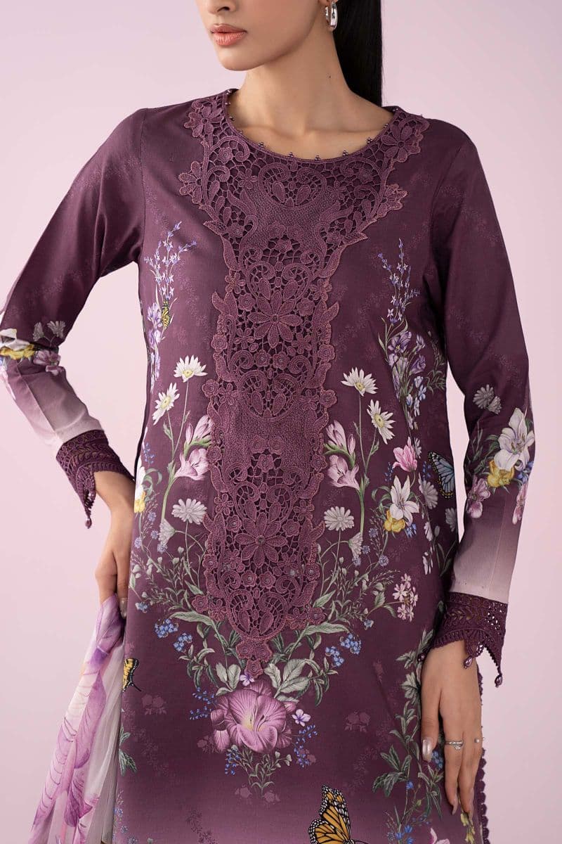 3 Piece Embroidered Lawn Suit thumbnail