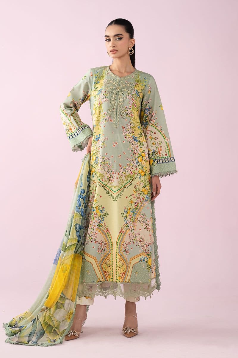 3 Piece Embroidered Lawn Suit thumbnail