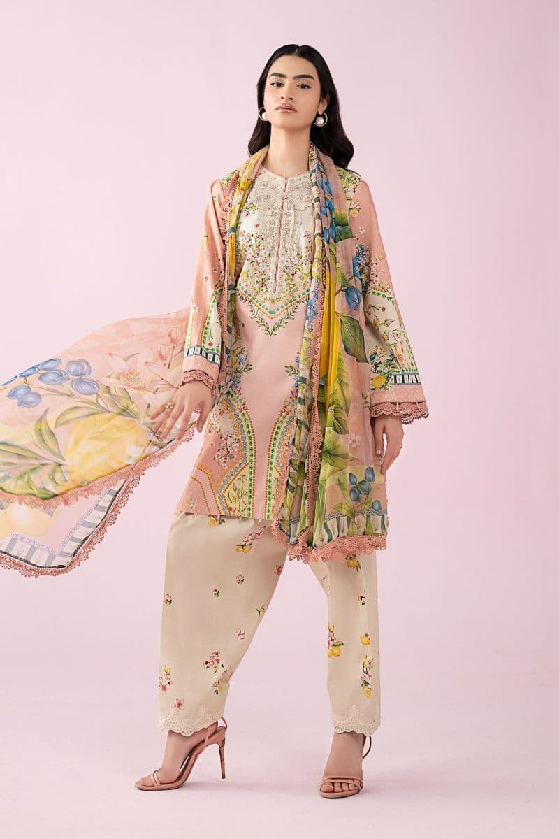 3 Piece Embroidered Lawn Suit thumbnail