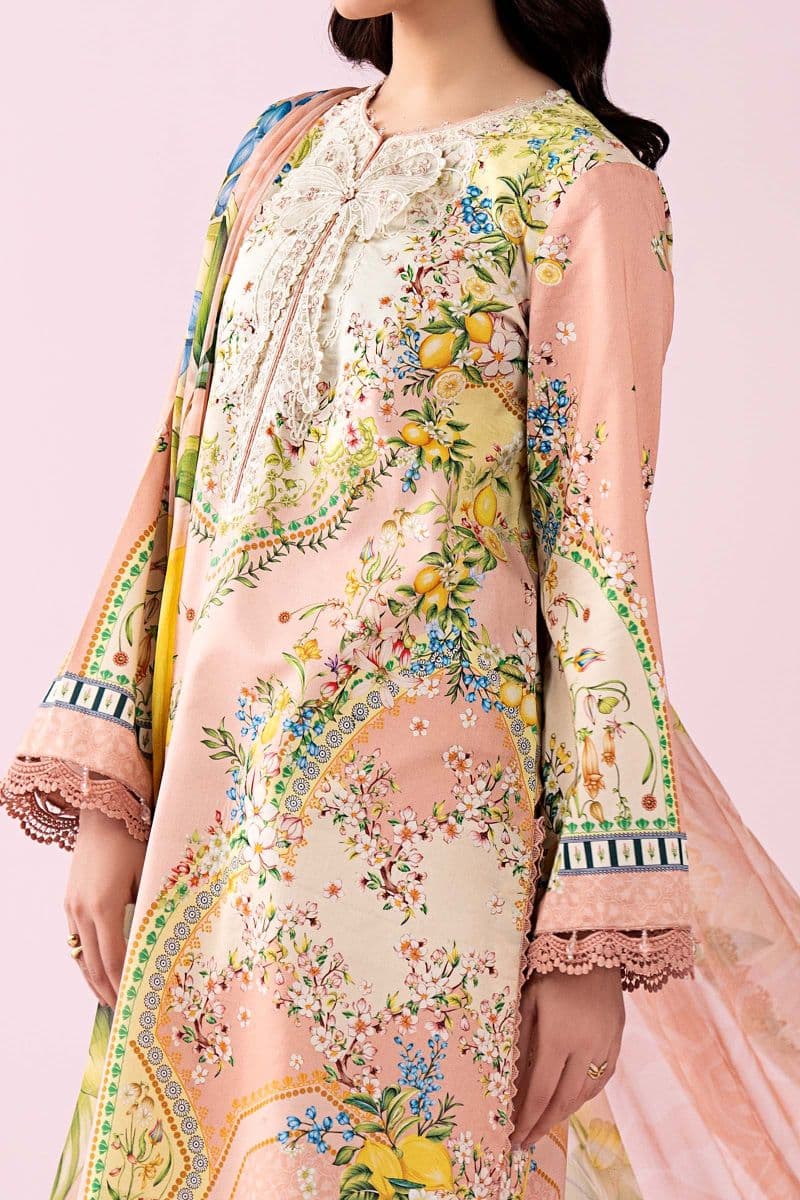 3 Piece Embroidered Lawn Suit thumbnail