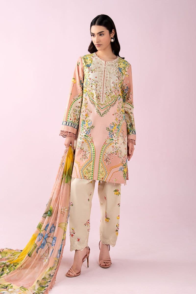 3 Piece Embroidered Lawn Suit thumbnail