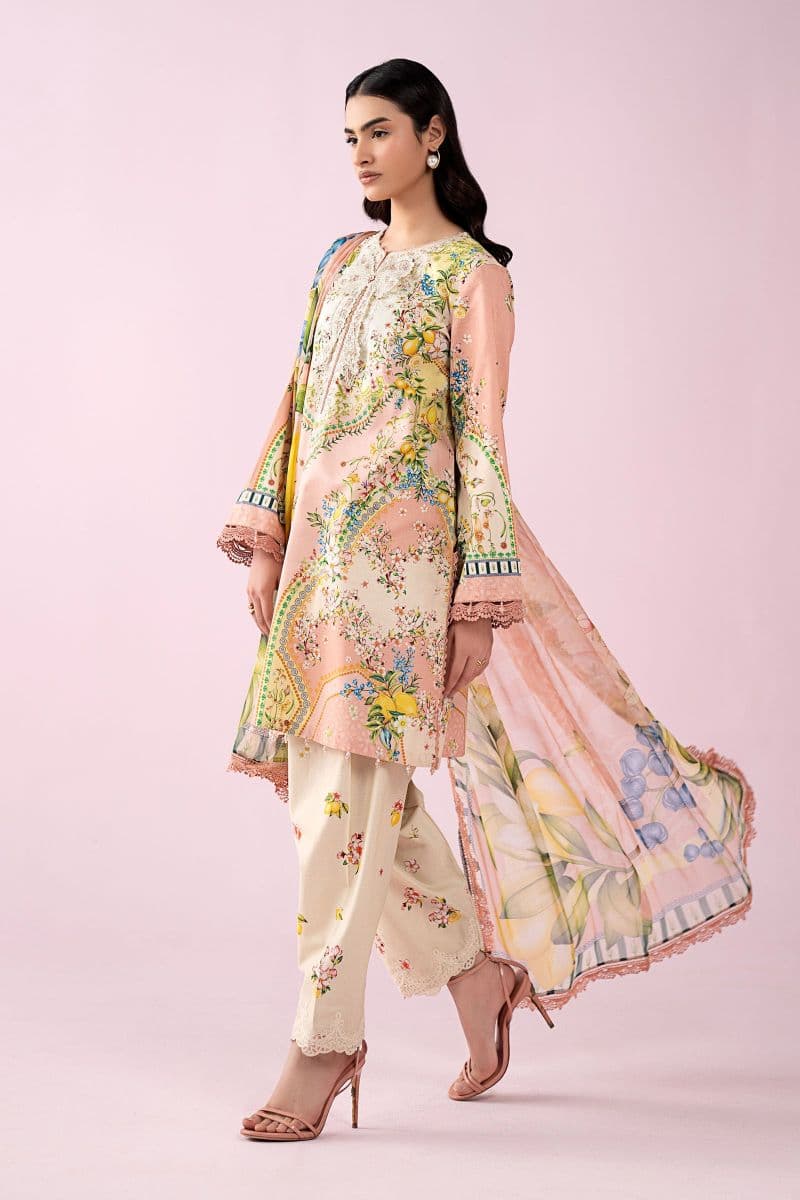 3 Piece Embroidered Lawn Suit thumbnail