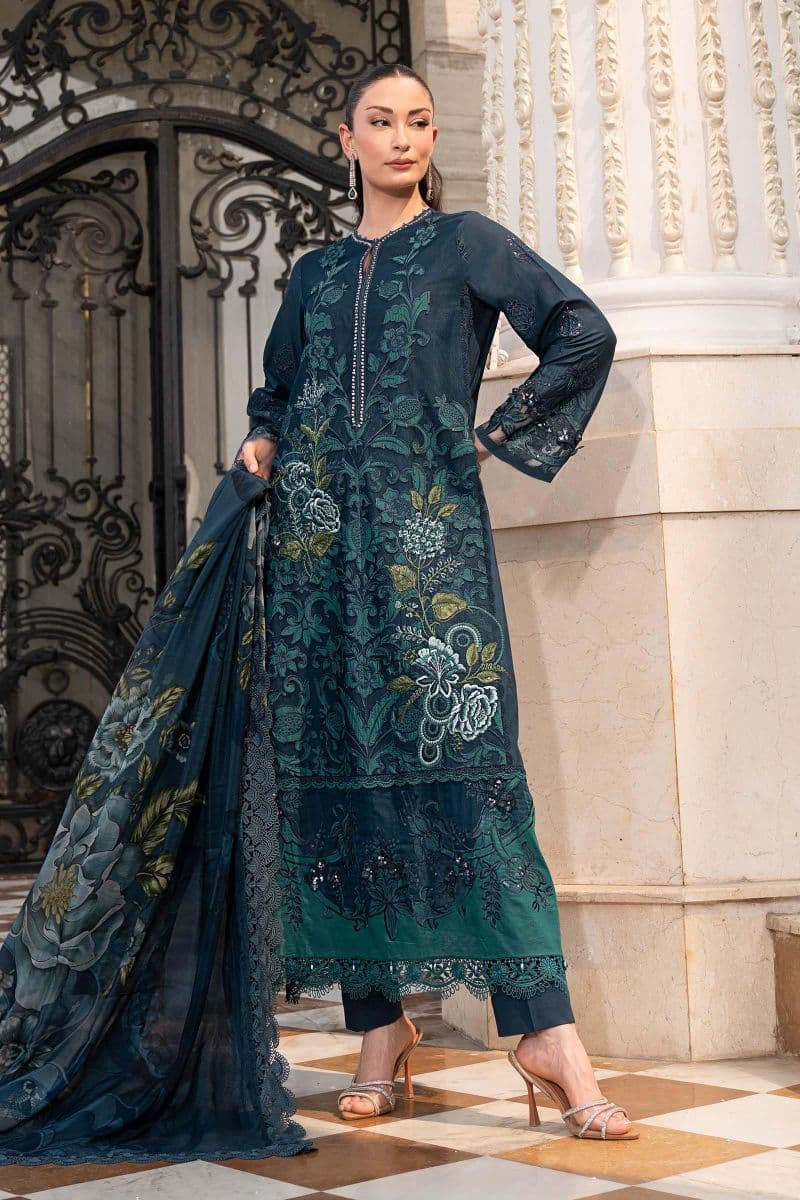 3 Piece Embroidered Lawn Suit thumbnail