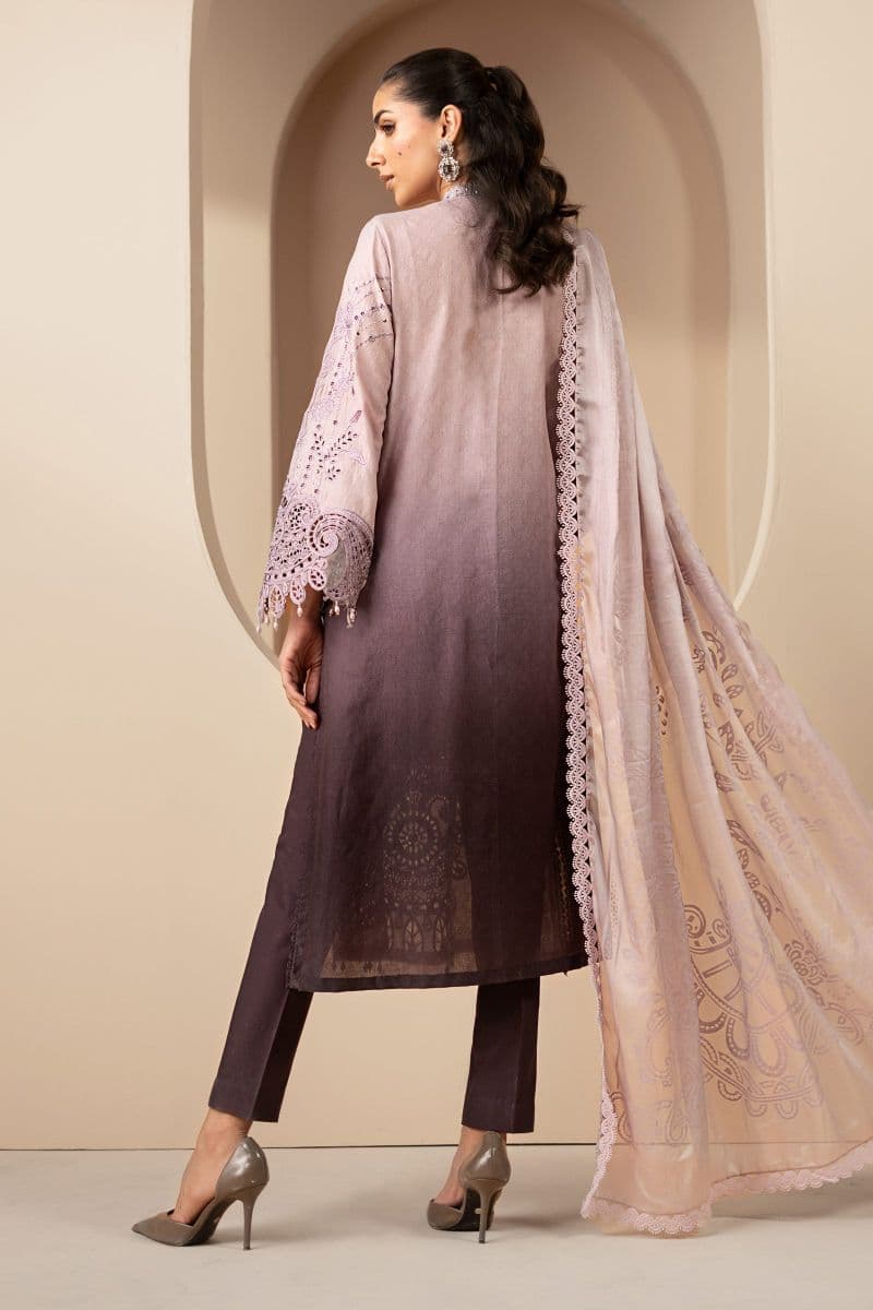 3 Piece Embroidered Jacquard Lawn Suit thumbnail