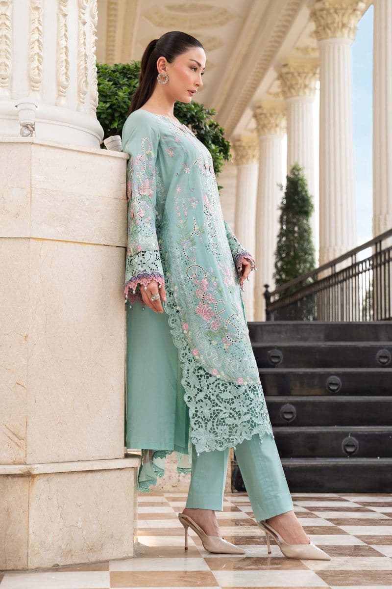 3 Piece Embroidered Lawn Suit