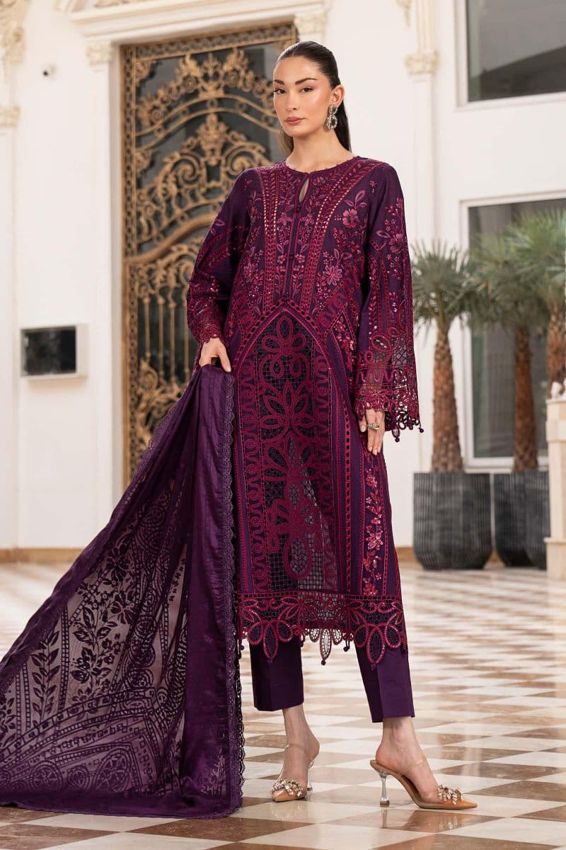 3 Piece Embroidered Lawn Suit thumbnail