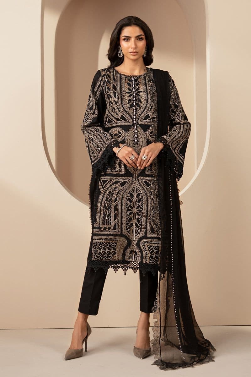 3 Piece Embroidered Lawn Suit thumbnail