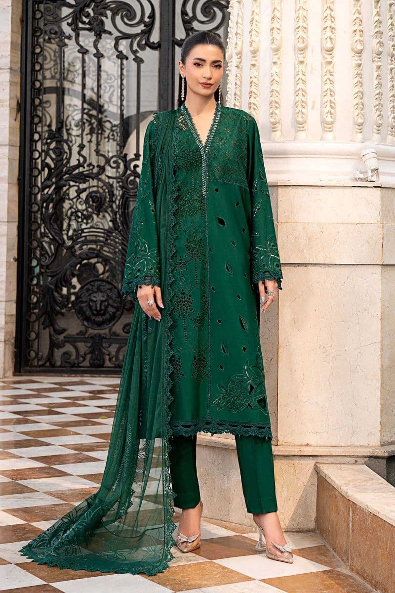 3 Piece Embroidered Lawn Suit thumbnail