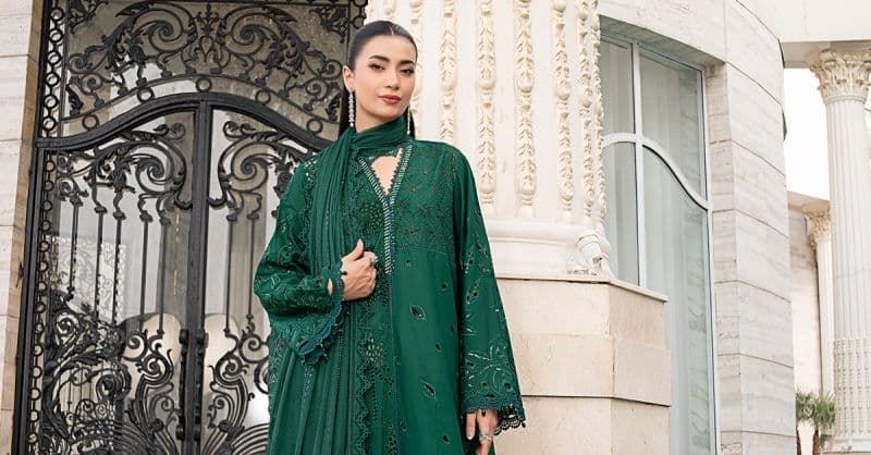 3 Piece Embroidered Lawn Suit thumbnail