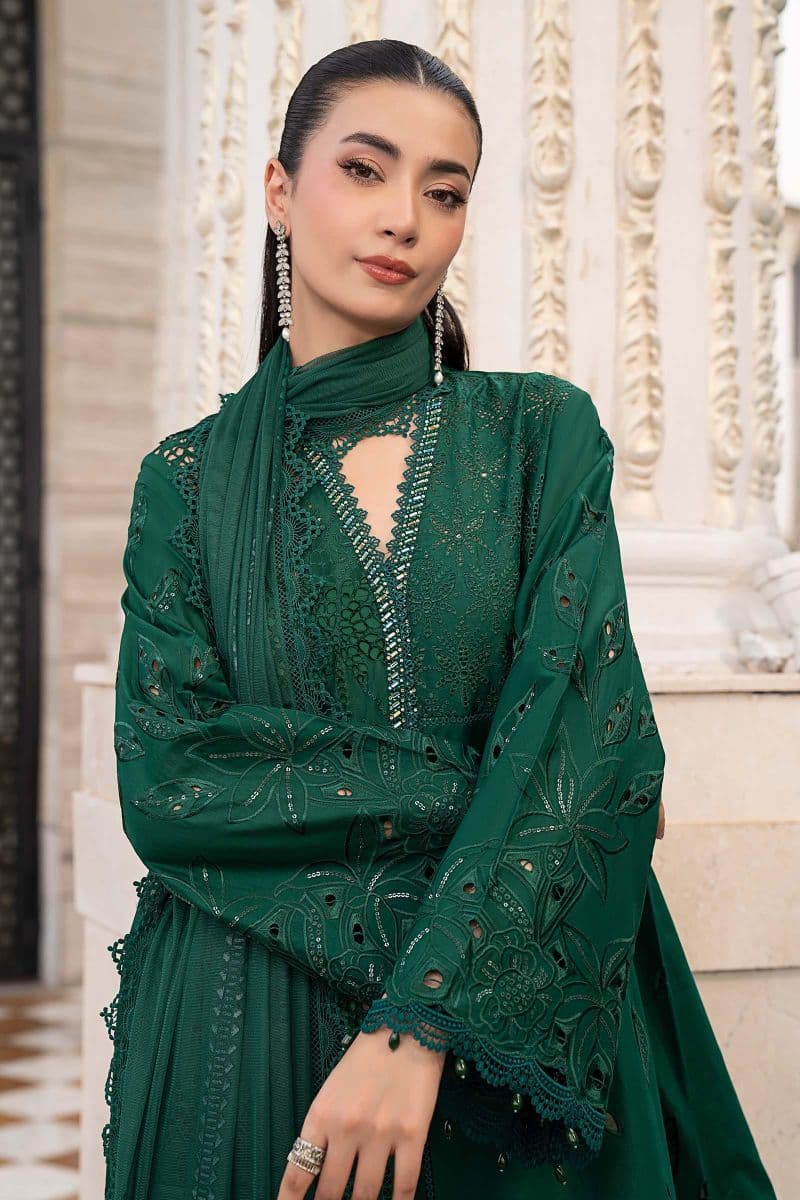 3 Piece Embroidered Lawn Suit thumbnail