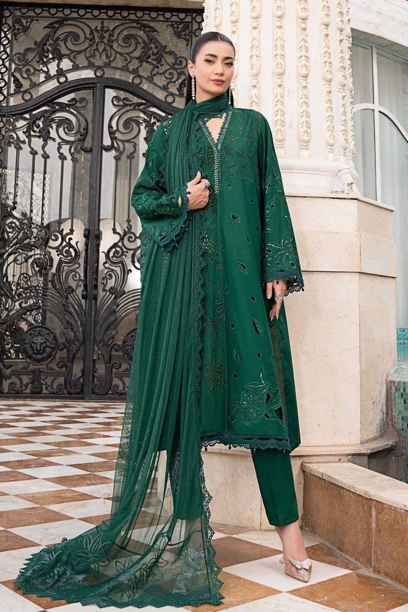 3 Piece Embroidered Lawn Suit thumbnail