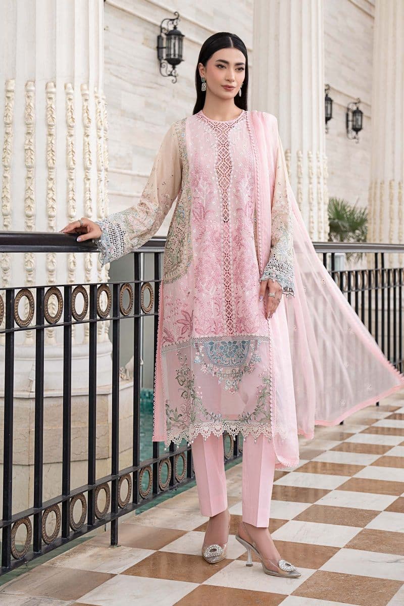 3 Piece Embroidered Lawn Suit thumbnail