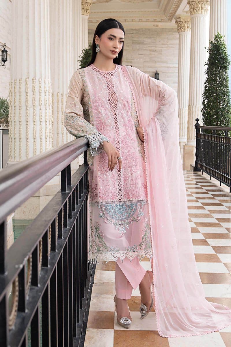 3 Piece Embroidered Lawn Suit thumbnail