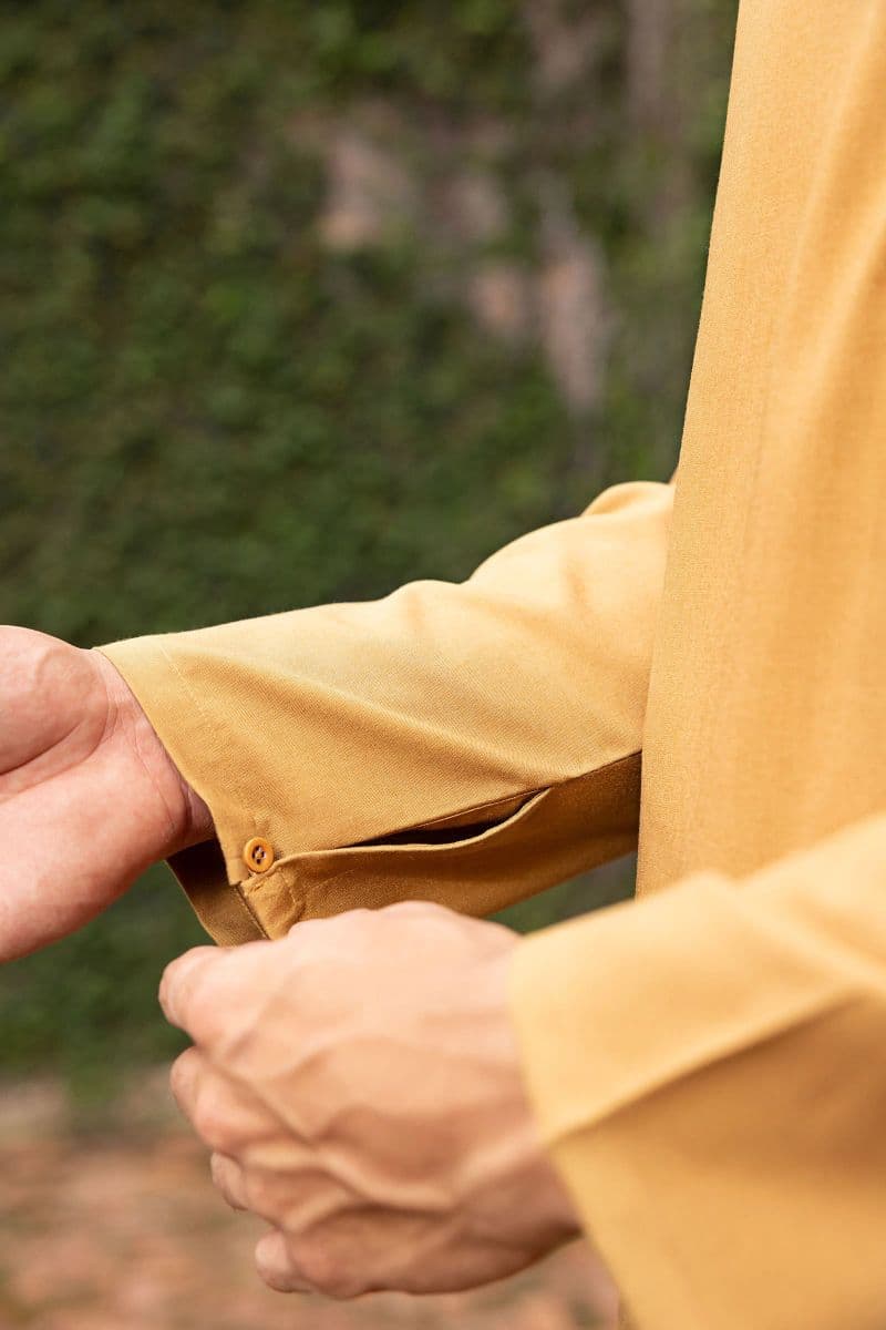Embroidered Blended Kurta thumbnail