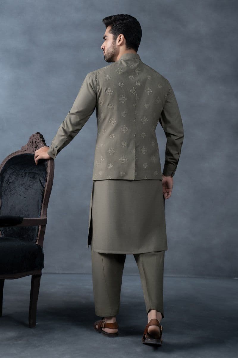 3 Piece Markhor (Polo) Wool Suit thumbnail