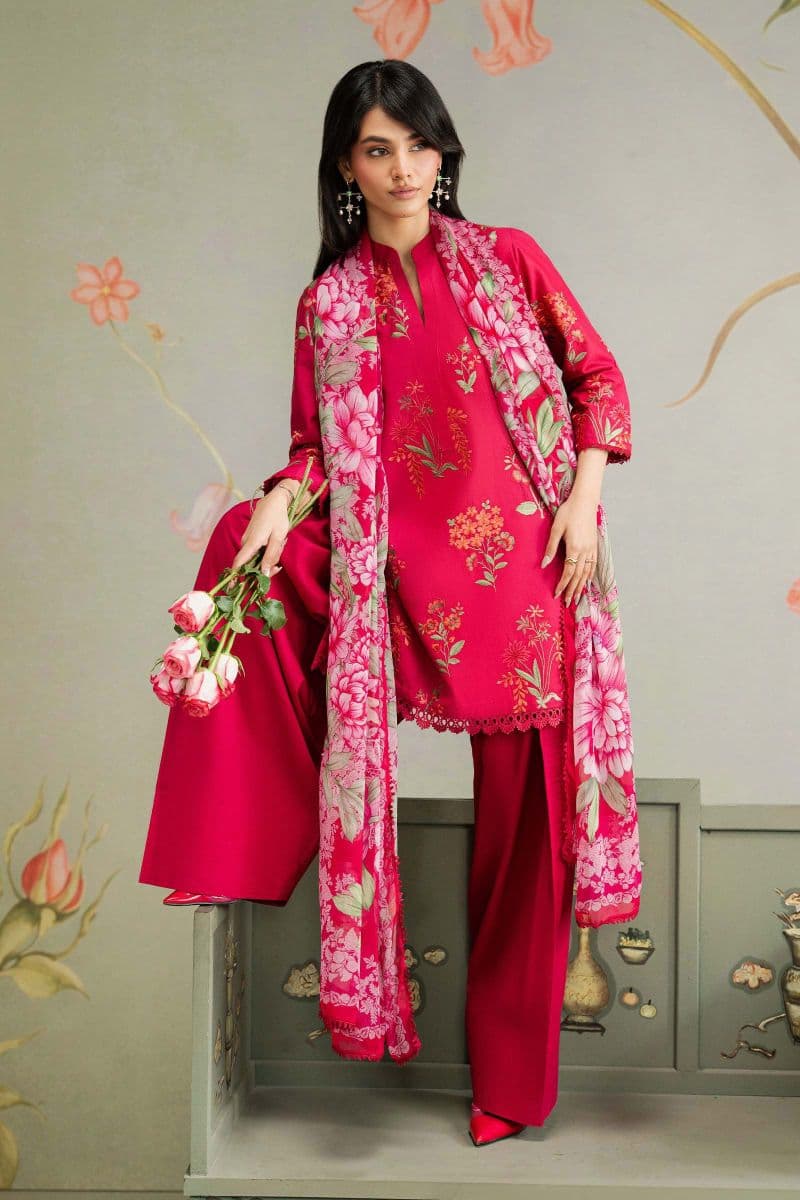 3 Piece Embroidered Lawn Suit thumbnail