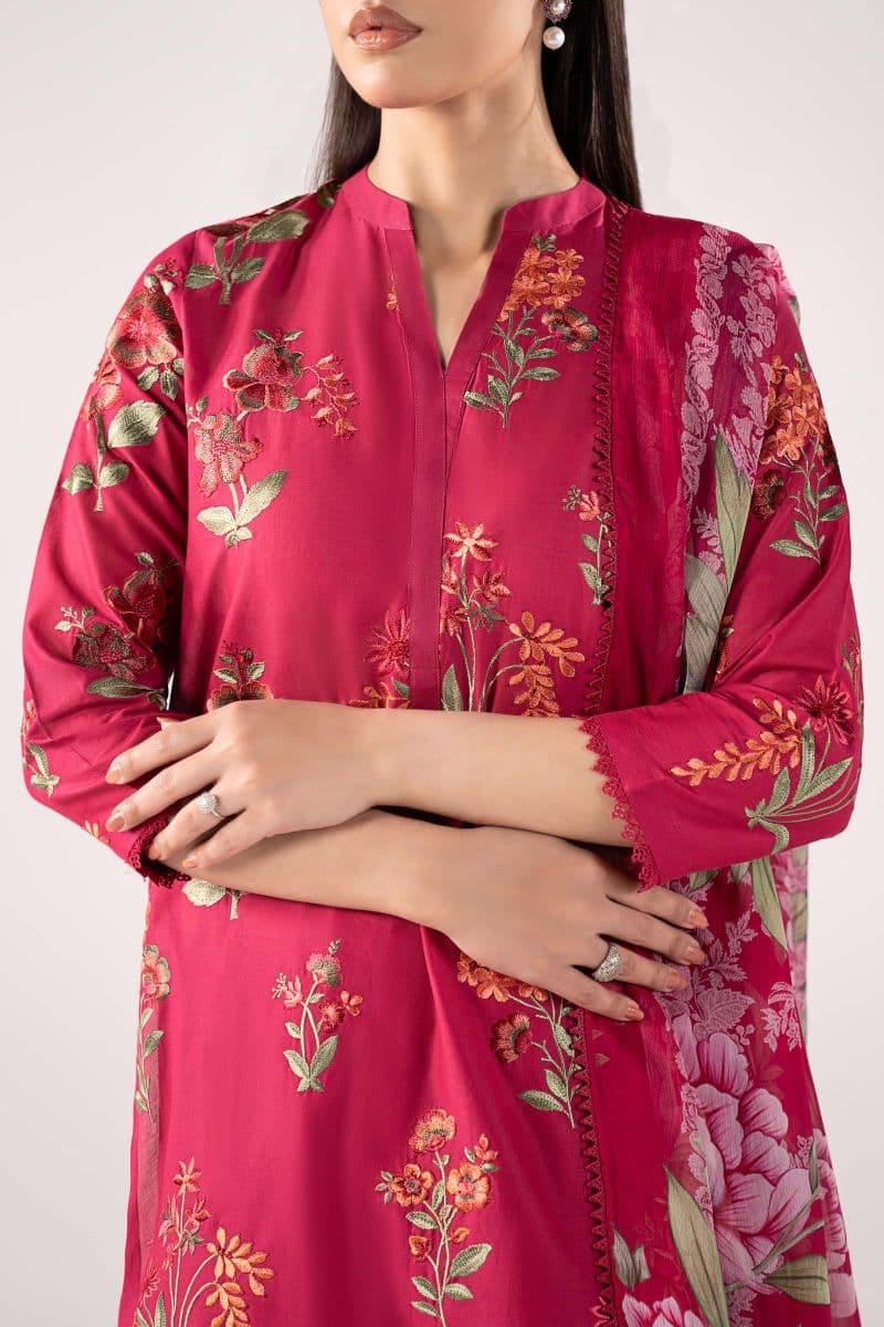 3 Piece Embroidered Lawn Suit thumbnail