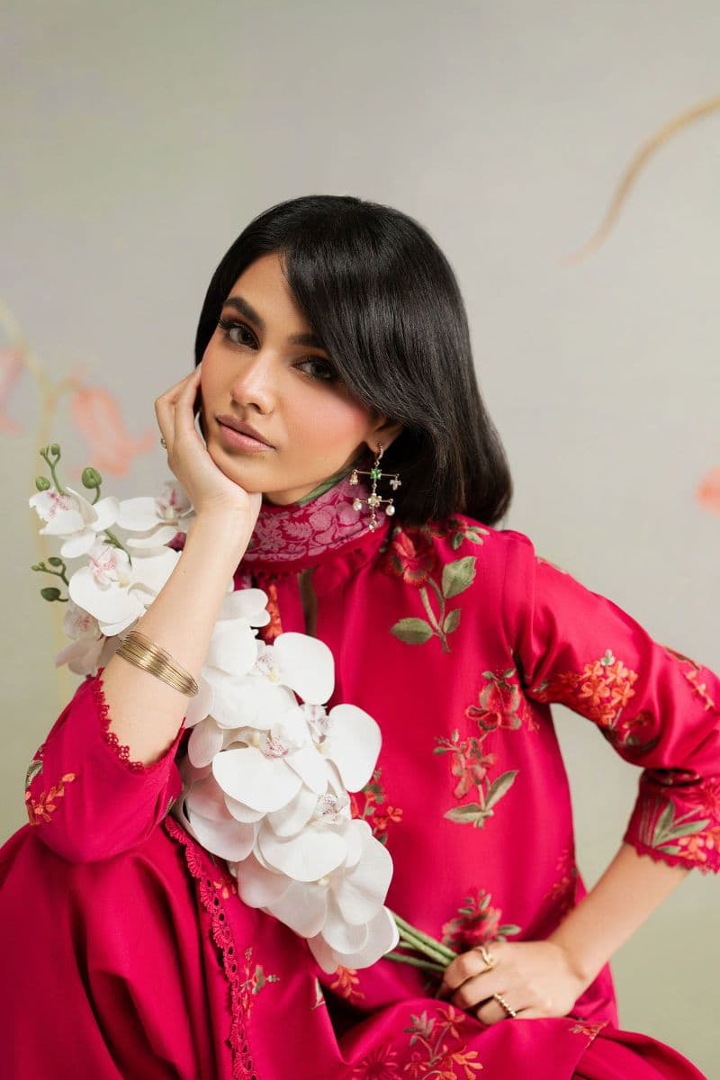 3 Piece Embroidered Lawn Suit thumbnail