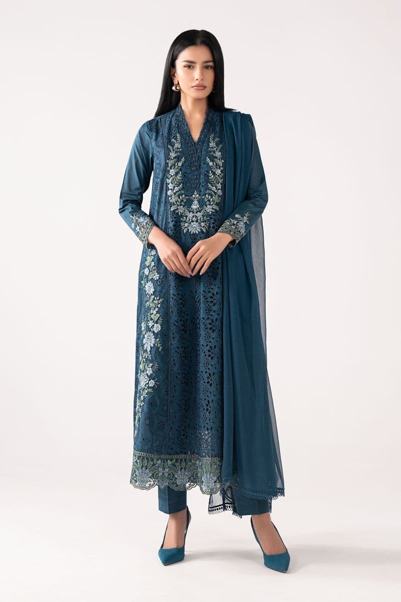 3 Piece Embroidered Lawn Suit thumbnail