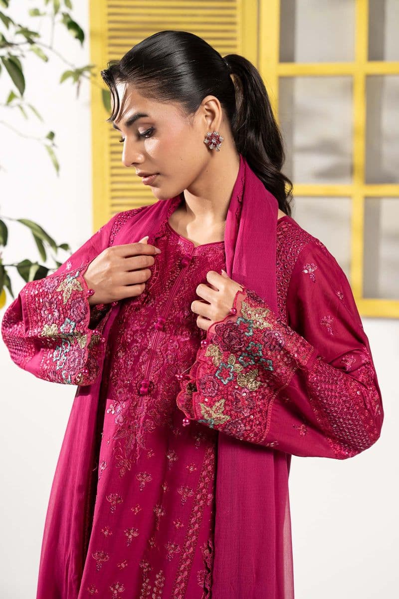 3 Piece Embroidered Lawn Suit thumbnail