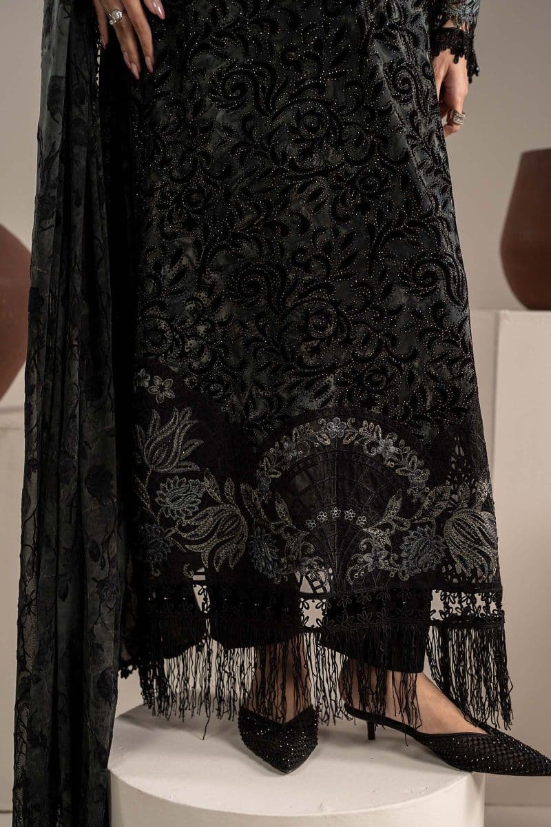 3 Piece Embroidered Palachi Suit