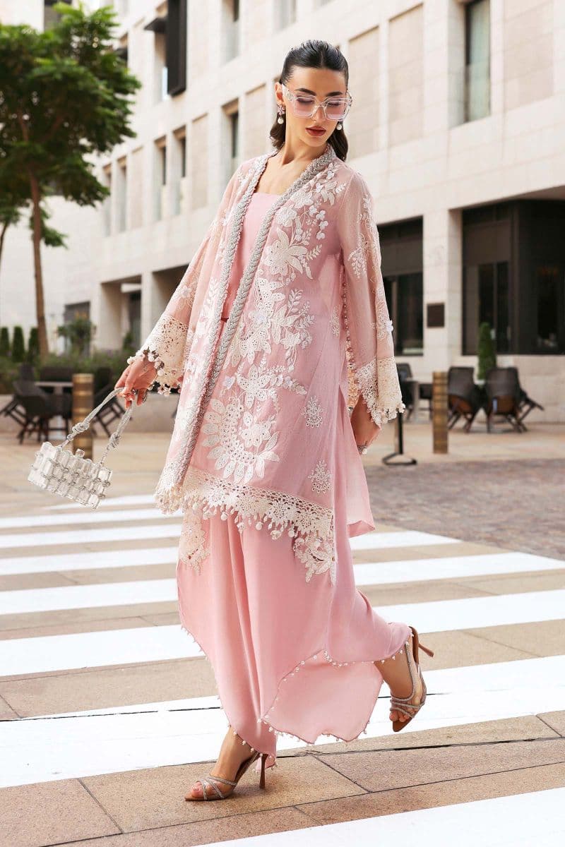 3 Piece Unstitched Embroidered Lawn Karandi Suit thumbnail